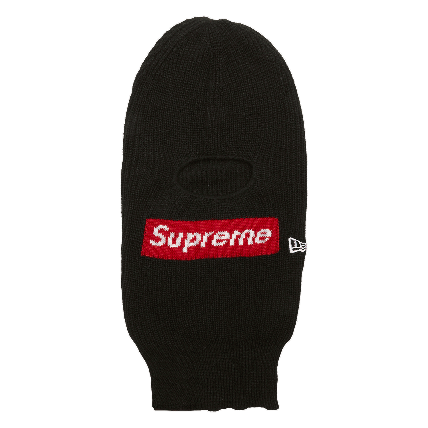 Čiapky a klobúky Supreme New Era x Box Logo Balaclava Čierna | FW21BN58 BLACK, 0