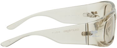 Slnečné okuliare Courrèges Rectangular Sunglasses Čierna | 224ALU013AC0006, 4