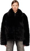 032c Muddy Faux-Fur Jacket