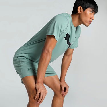 Tričko Puma Essentials Cat Tee Zelené | 525921-30, 3
