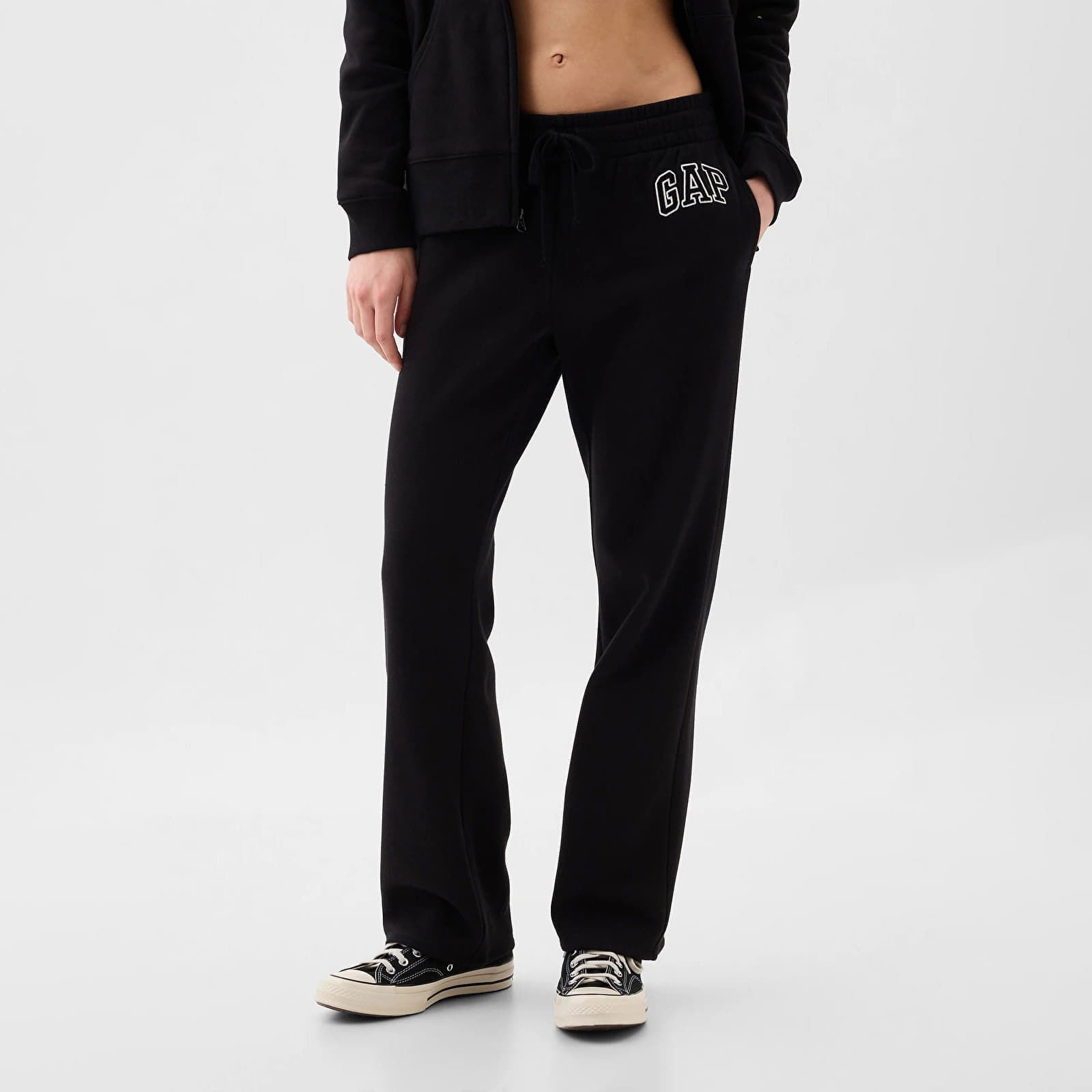 Logo Boot Sweatpants True Black M