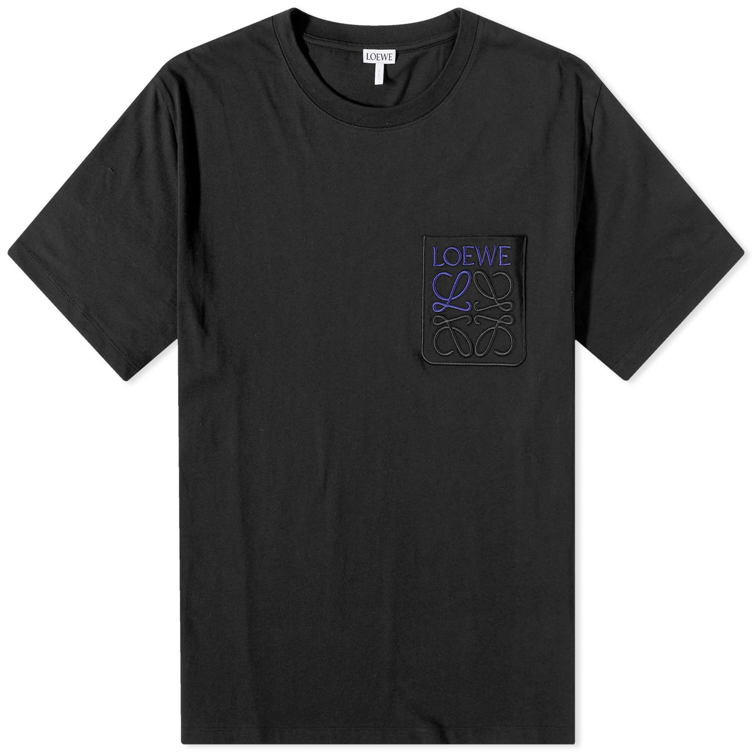 Tričko Loewe Anagram Pocket T-Shirt Čierna | H526Y22X991100, 0