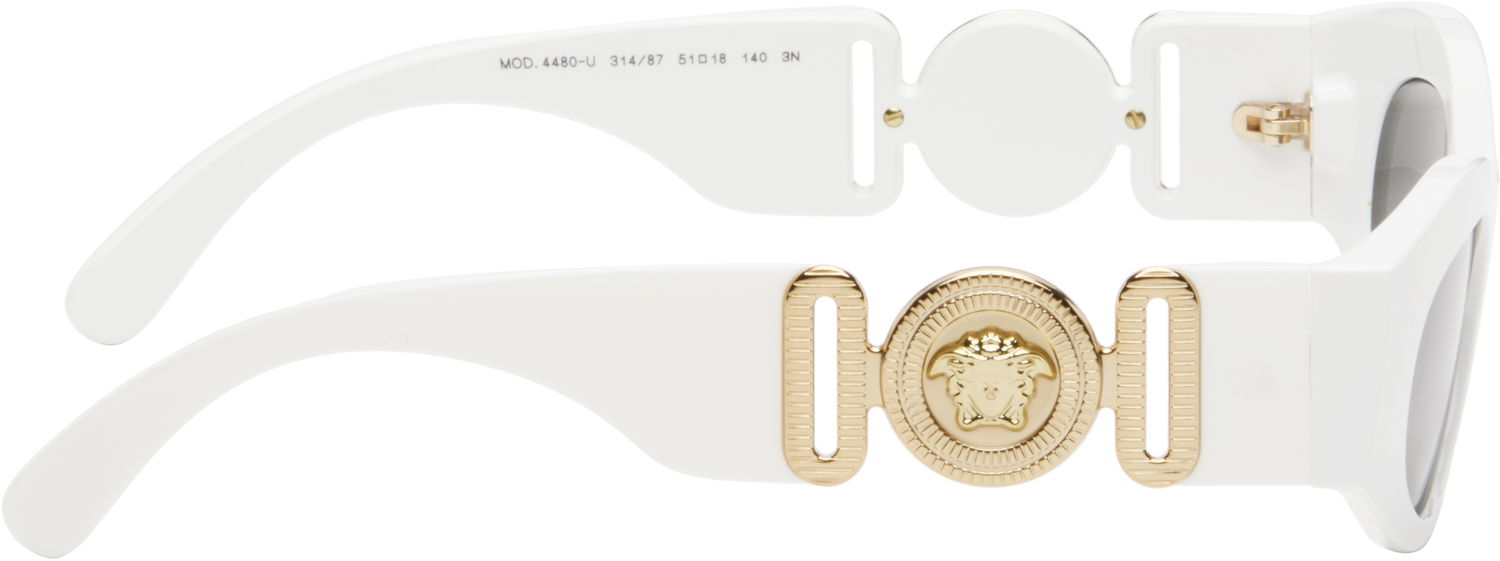 Slnečné okuliare Versace Cat-Eye Sunglasses Biela | 0VE4480U 8056262222461, 1