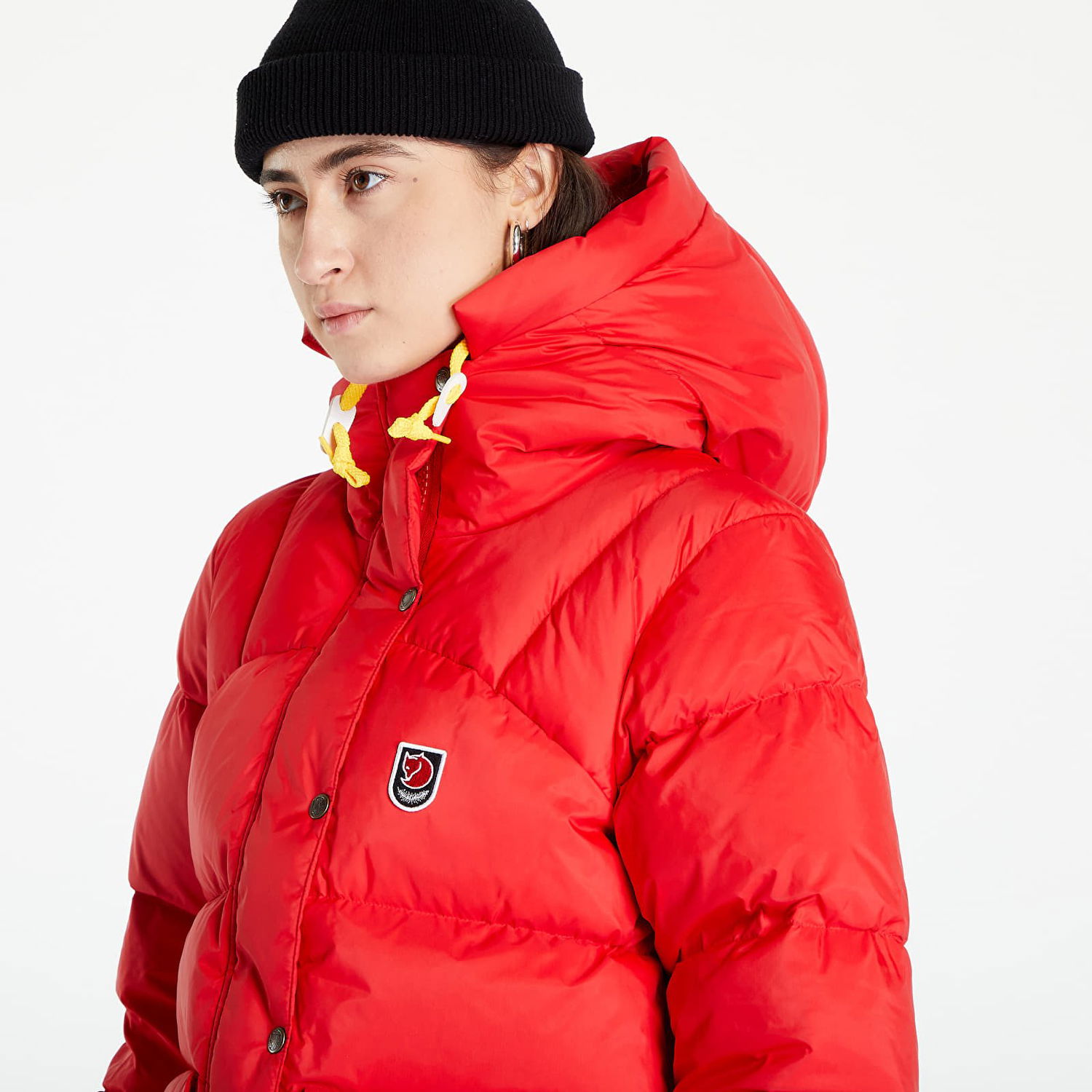Prešívaná bunda FJÄLLRÄVEN Expedition Down Lite Červená | F89995-334, 0