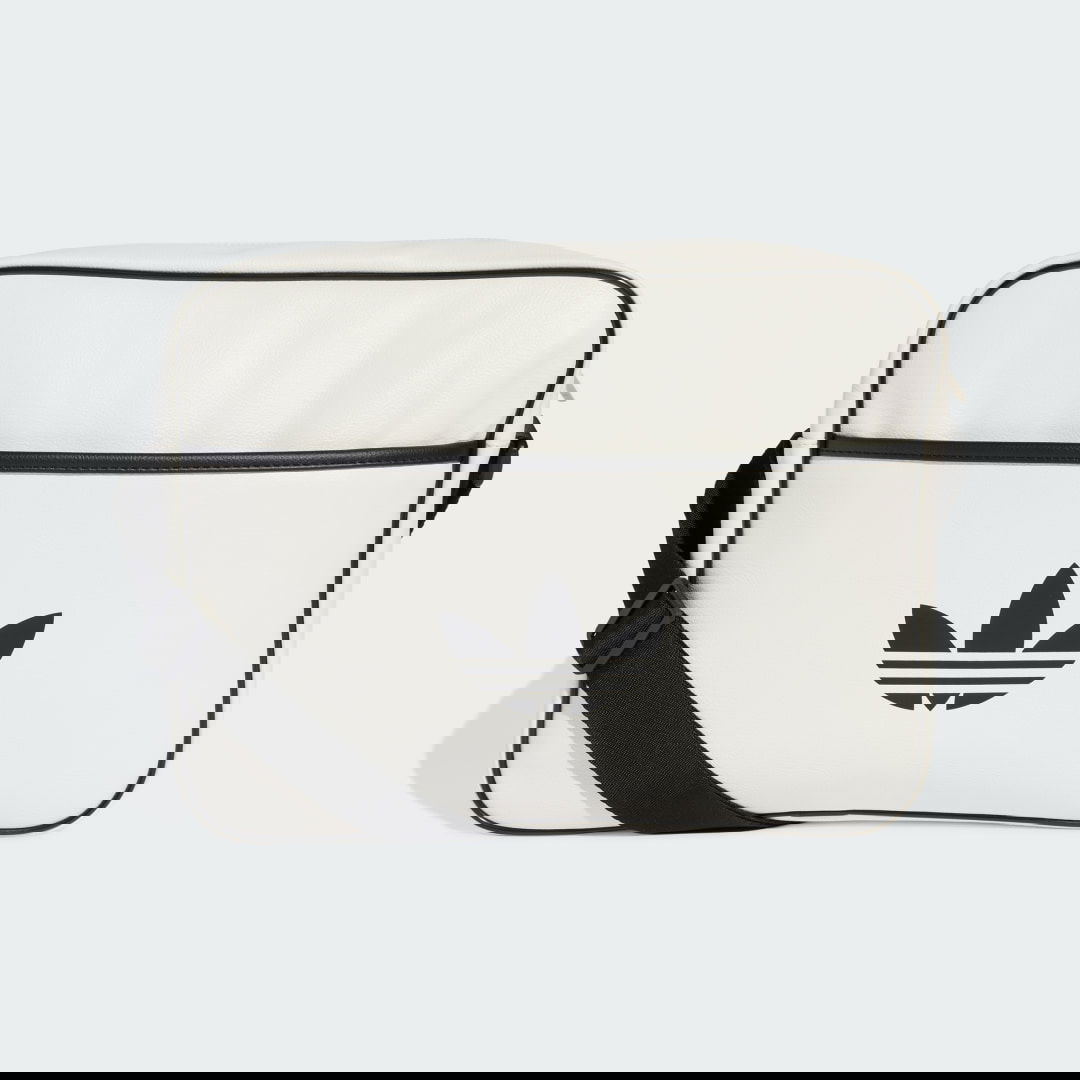 Taška cez rameno adidas Performance Vintage Airliner Shoulder Bag Biela | JX0253, 0