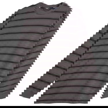 Tričko Comme des Garçons Homme Stripe Long Sleeve T-Shirt, Size Large Šedá | HP-T002-W25-2, 1