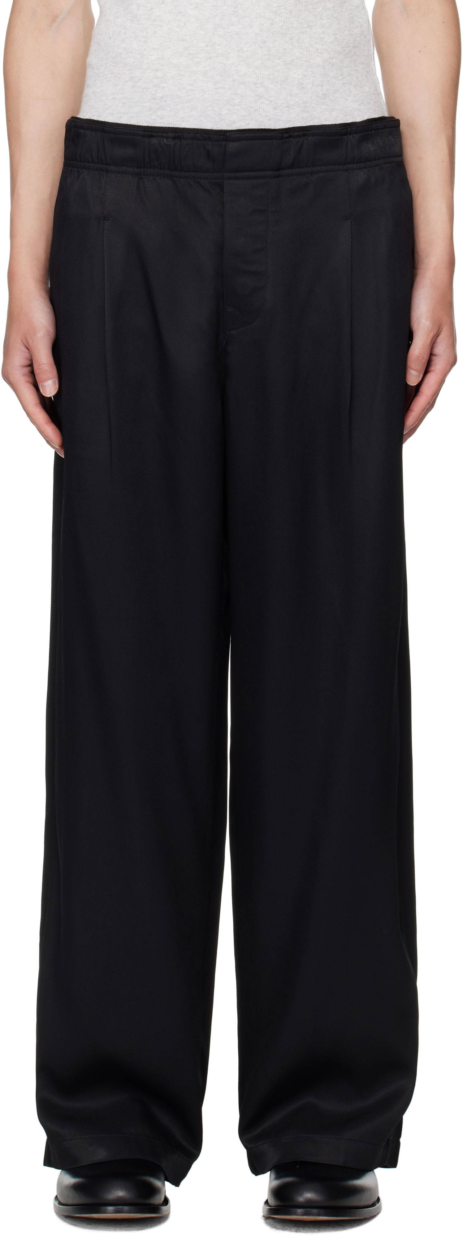 Nohavice OUR LEGACY OUR LEGACY Leisure Trousers Čierna | M4254LF, 0