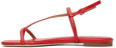 Doplnky Aeyde Aeyde Ella Leather Toe-Post Sandals Červená | A11-FS-BRNS08FL21-SS25-406-007, 2