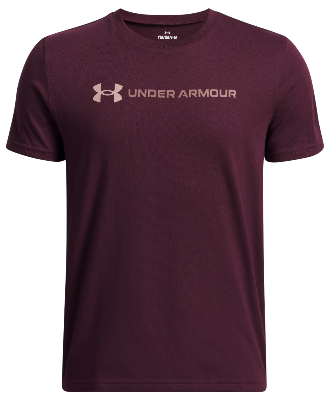 Tričko Under Armour Logo Wordmark Short Sleeve T-Shirt Vínová | 1389963-600, 0