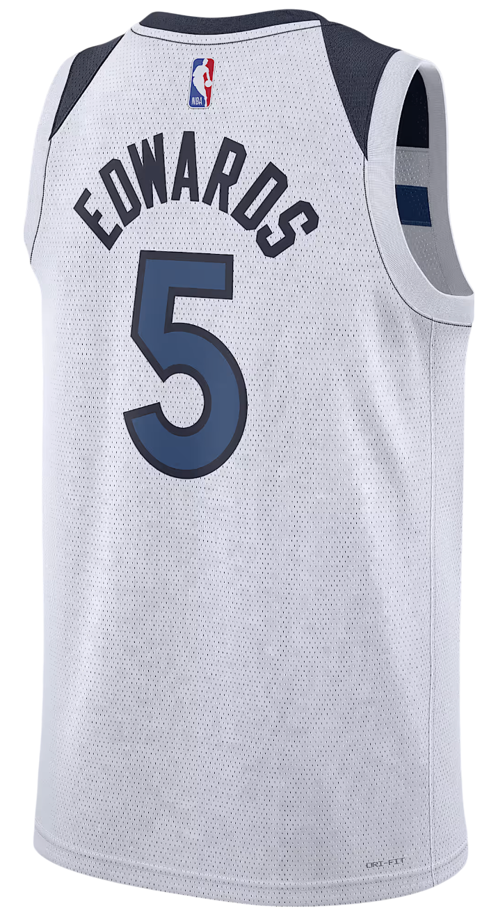 Dres Nike Minnesota Timberwolves Association Edition 2022/23 Swingman Jersey Biela | DN2085-105, 0