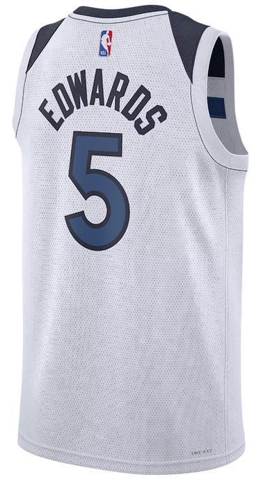 Dres Nike Minnesota Timberwolves Association Edition 2022/23 Swingman Jersey Biela | DN2085-105, 0