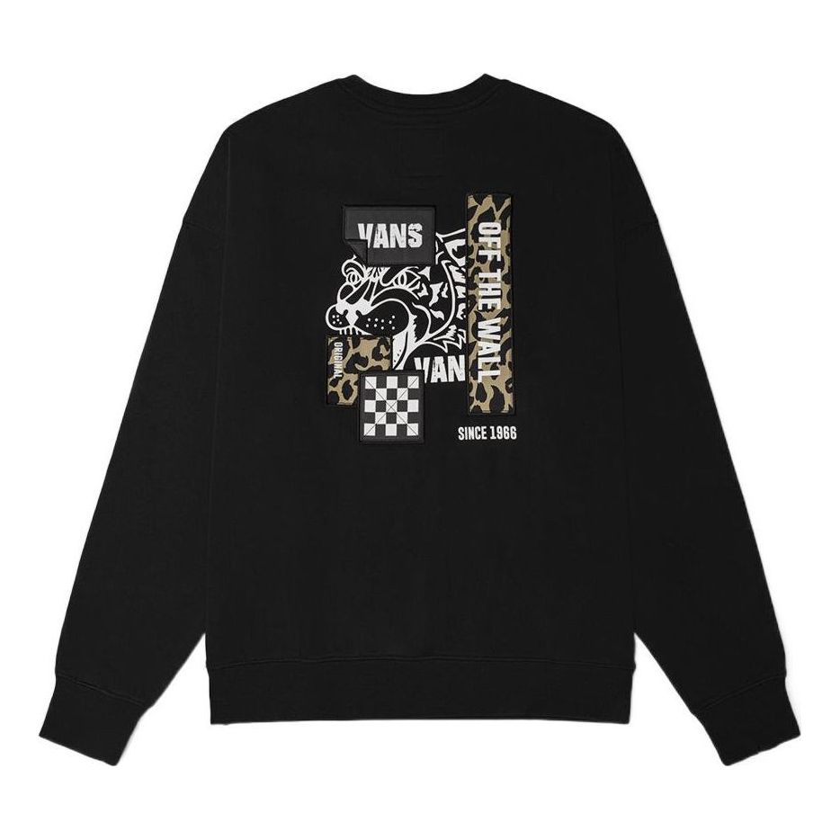 Mikina Vans Vans Sweatshirt Čierna | VN0A7TRNBLK, 0