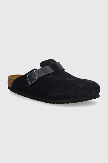 Tenisky a topánky Birkenstock Boston Suede Slippers Modrá | 1028210, 0
