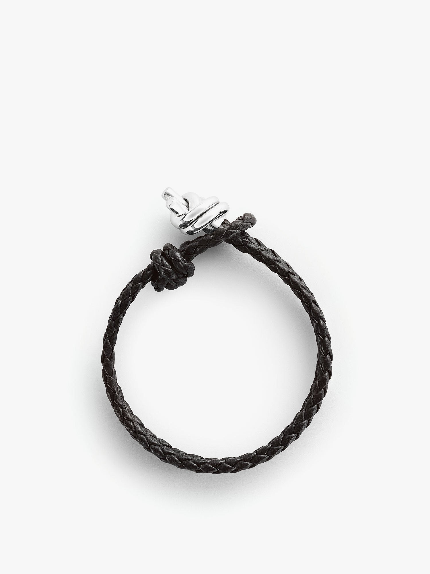 Náramok Bottega Veneta Braided Leather Bracelet Hnedá | 815938V507C1139, 1