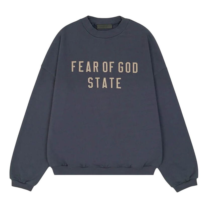 Mikina Fear of God Fear of God Essentials Heavy Fleece Sweatshirt Navy | 192HO246234F