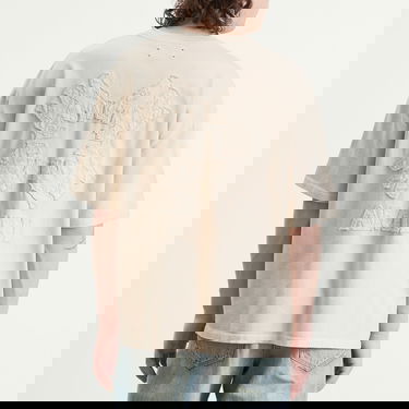 Tričko AMIRI MA Quad Oversized T-Shirt Béžová | AMTOJR1029-127, 3