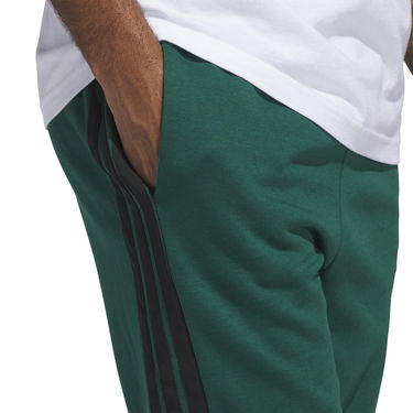 Tepláky adidas Performance 3-Stripes Fleece Track Pants Zelené | JD1860, 5
