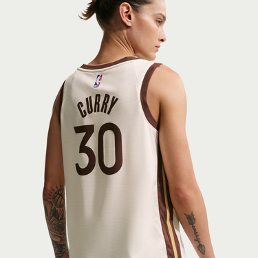 Dres Nike Stephen Curry Golden State Warriors City Edition NBA Swingman Jersey Béžová | HM5981-123, 2