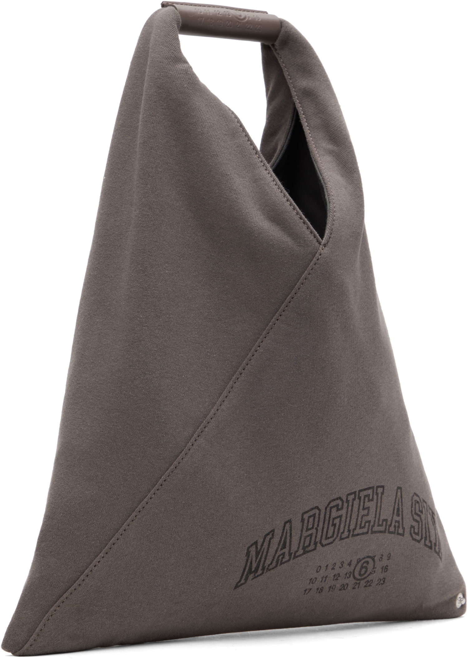 Tote bag Maison Margiela MM6 Maison Margiela Sweat Varsity Print Small Tote Šedá | S54WD0043 P7261, 1