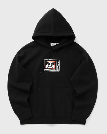 Mikina OBEY Tv Black Hoodie Čierna | 112843940-BLK, 0