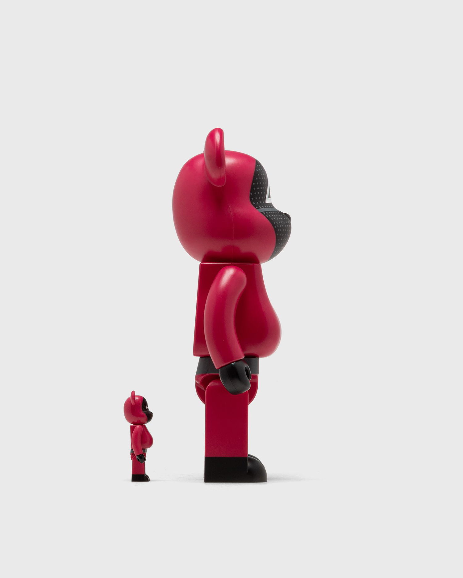Zberateľské Medicom Toy SQUID GAME SOLDIER 2-PACK 100% and 400% BE@RBRICK set Červená | MED1104, 1