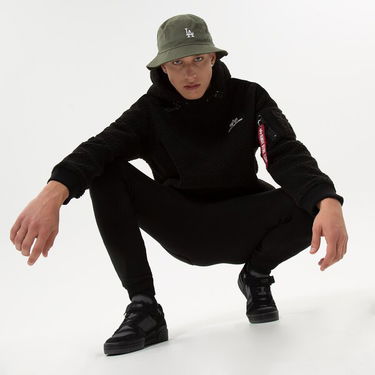 Mikina Alpha Industries Teddy Čierna | 118330-03, 2