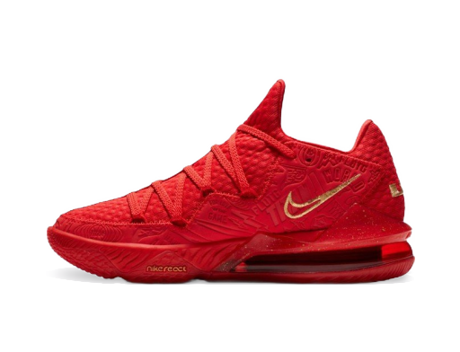 Basketball Nike LeBron 17 Low Červená | CD5008-600