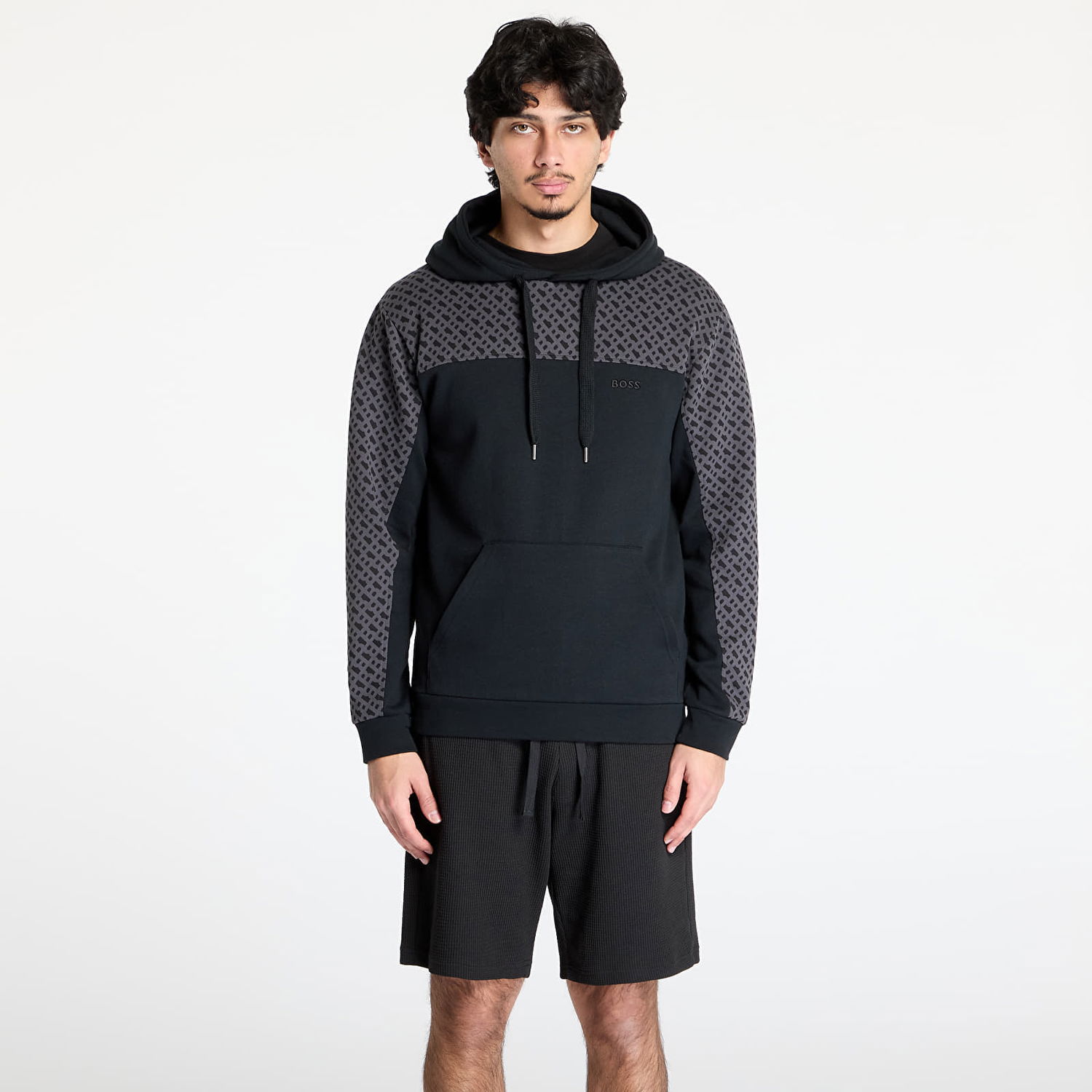 Mikina BOSS Hugo Boss Luke Hoodie Čierna | 50540534-001, 0