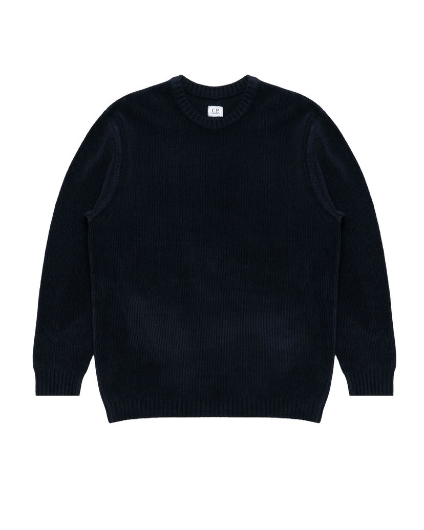 Sveter C.P. Company C.P. Company Crew Neck Sweater Navy | 19CMKN017A005558G-888