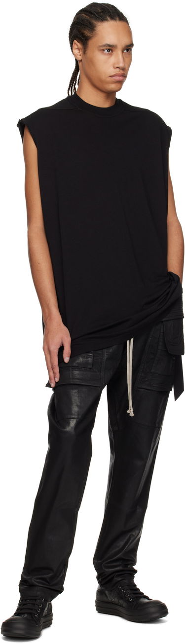 Cargo nohavice Rick Owens DRKSHDW Hollywood Creatch Denim Cargo Pants Čierna | DU01E3376 SCF, 3