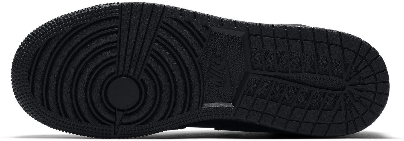 Tenisky a topánky Jordan Air Jordan 1 Mid GS "Triple Black" Čierna | 554725-091, 1