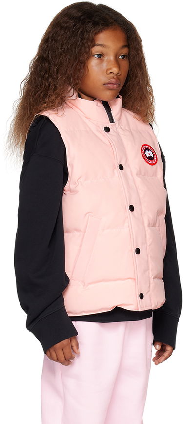 Vesta Canada Goose Kids' Vanier Down Vest Ružová | 4554Y, 1
