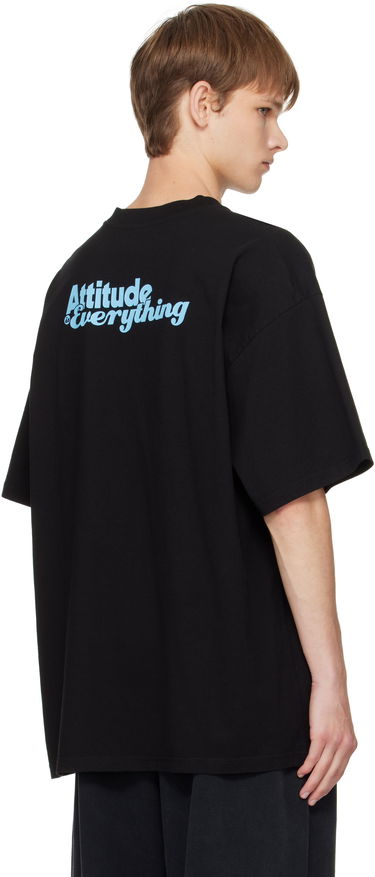 Tričko Martine Rose Martine Rose Oversized Graphic T-Shirt Čierna | 621JE06001J, 2