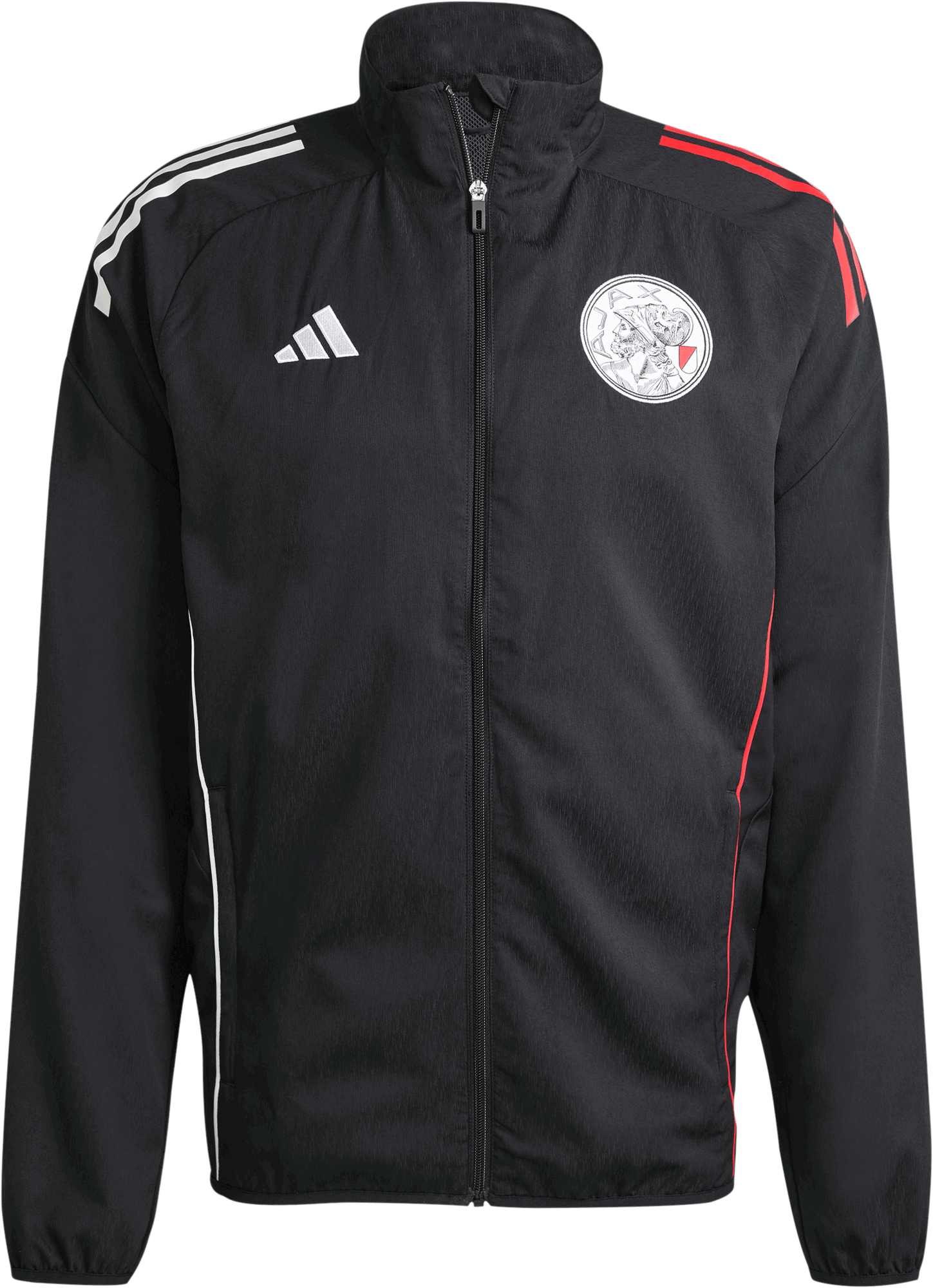 Vetrovka adidas Originals Ajax Amsterdam Prematch Jacket 2025/26 Čierna | jp1759, 0