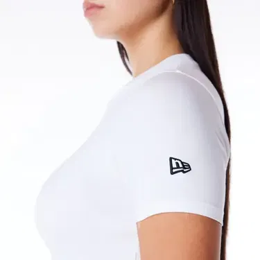 Tričko New Era Slim Tee T-Shirt Biela | 60564942, 2
