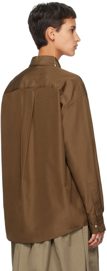 Košeľa LEMAIRE LEMAIRE Relaxed Shirt Hnedá | SH1039 LF1163, 2
