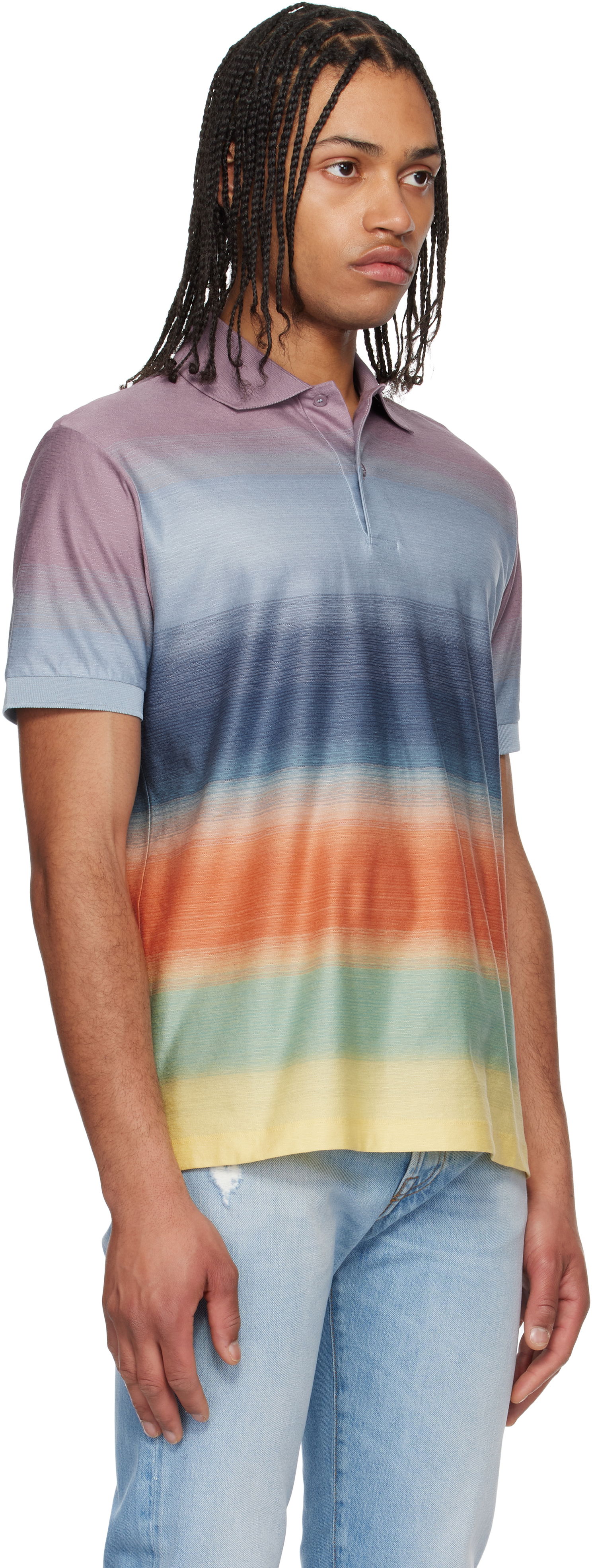 Polo tričko Paul Smith Paul Smith Smith Stripe Cotton Polo Rôznofarebný | M1R-958P-P02662, 1