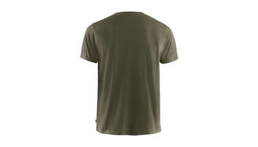 Tričko FJÄLLRÄVEN Logo Zelené | F87310-633, 2