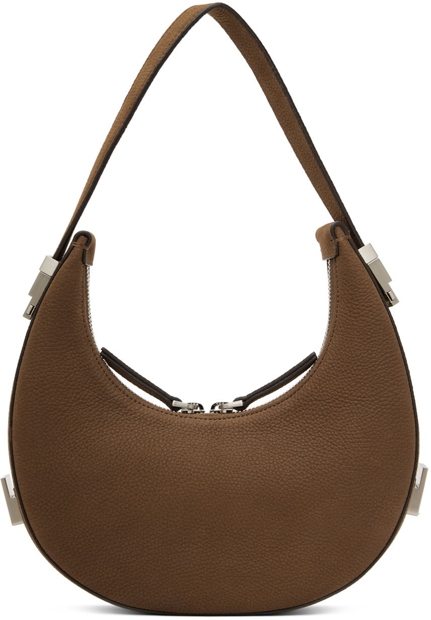 Kabelka OSOI Mini Pebble Leather Shoulder Bag Hnedá | 24FWB030101048, 0