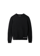 Block Knit Crew Neck Sweater