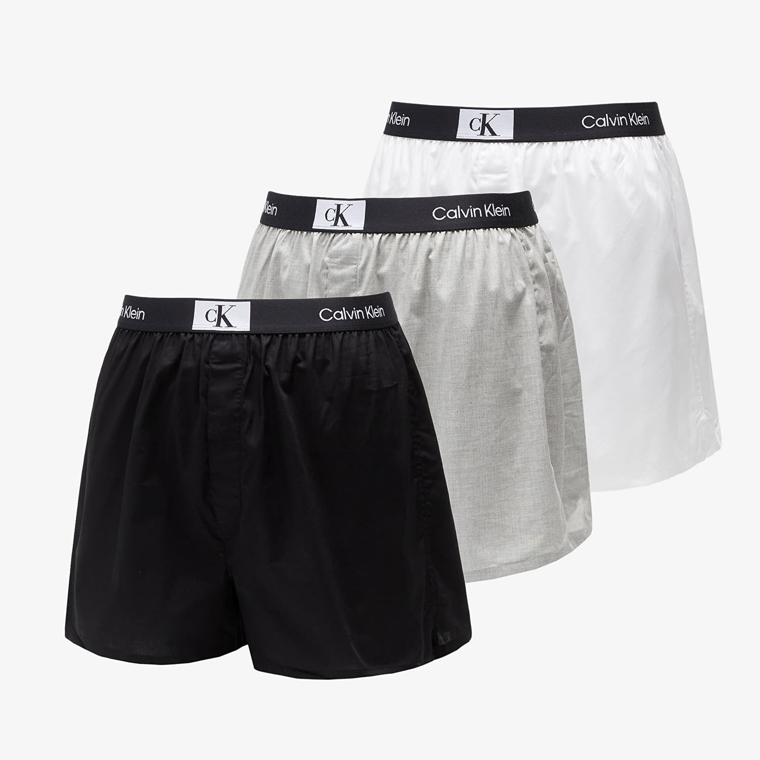 Boxerky CALVIN KLEIN Boxer Slim 3-Pack Multicolor Rôznofarebný | NB3412A 6H3, 0