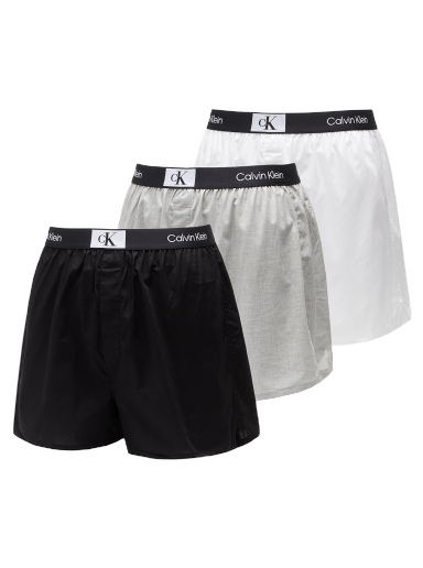Boxerky CALVIN KLEIN Boxer Slim 3-Pack Multicolor Rôznofarebný | NB3412A 6H3