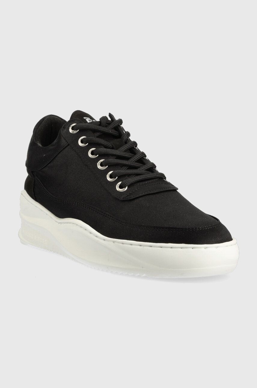 Tenisky a topánky Filling Pieces Low Eva Sky Satin Čierna | 51433121861, 1