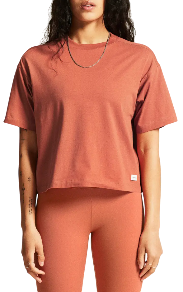 Crop Top Craft Craft Collective Relaxed T-Shirt Oranžová | 1916017-458000, 0