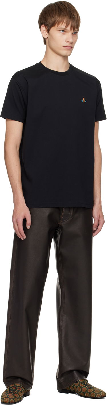 Tričko Vivienne Westwood Vivienne Westwood Classic Orb T-Shirt Čierna | 3G010013-J001M-, 3
