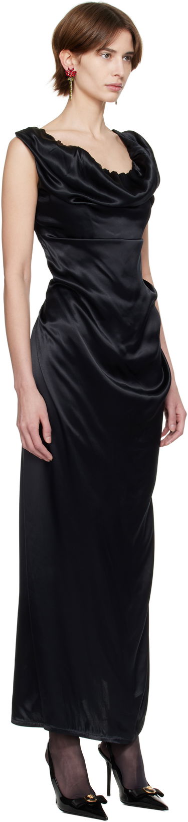 Šaty Vivienne Westwood Vivienne Westwood Ginnie Pencil Maxi Dress Čierna | 1101034V-W0128-, 1