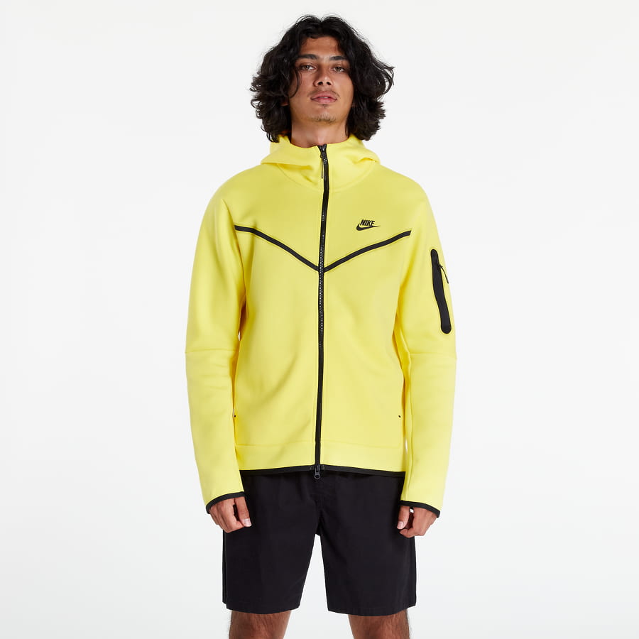Mikina Nike Sportswear Tech Fleece Hoodie Žltá | CU4489-765, 0