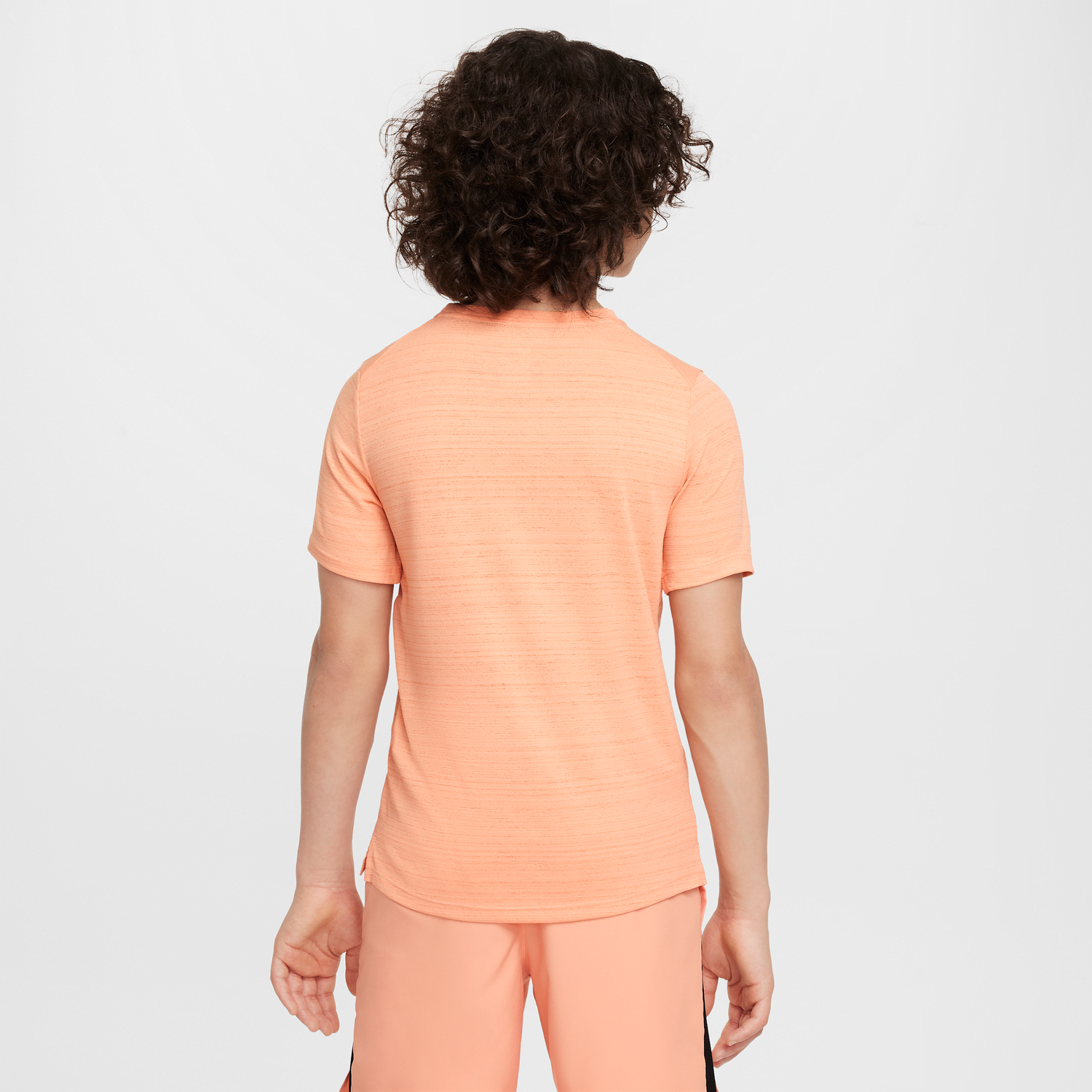 Tričko Nike Dri-FIT Miler Boys' Training T-Shirt Oranžová | DD3055-844, 1