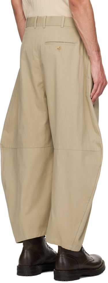 Nohavice HED MAYNER Hed Mayner Curved Trousers Béžová | HMMA30020A-HA155, 2
