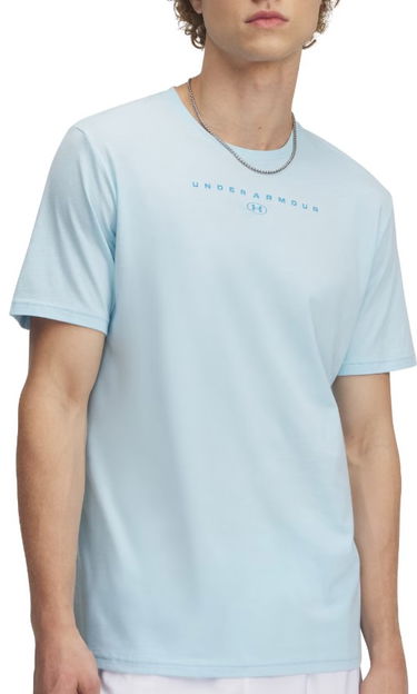 Tričko Under Armour Under Armour Stacked Logo Short Sleeve T-Shirt Modrá | 6000211-494, 0